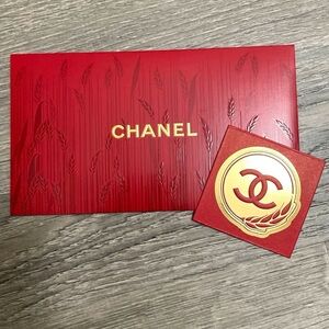 Chanel Red Envelope and CC sticker
